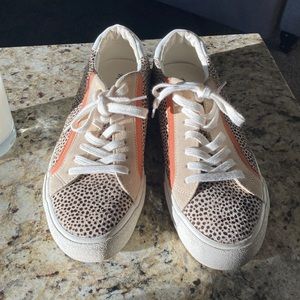 Madewell MWL Calf Hair Sneakers Sz 9